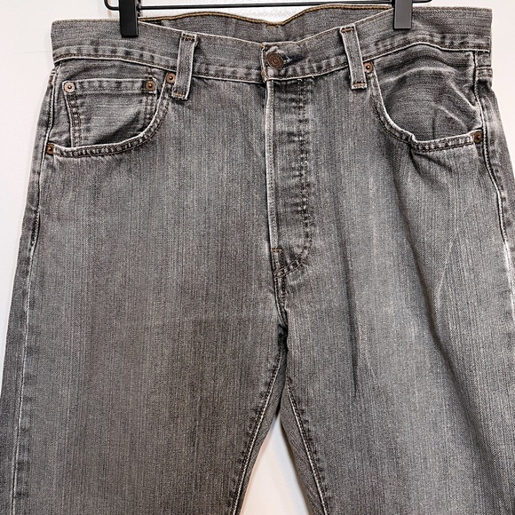Vintage Gray 501 Levi’s - Picture 3 of 7